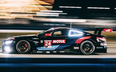 Poduim pour BMW Team RLL à Road America